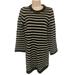 Madewell Dresses | Madewell 100% Merino Wool Donegal Black & White Sweater Dress Xs Nwot | Color: Black | Size: Xs