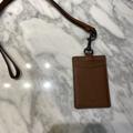 Coach Accessories | Coach Id Necklace | Color: Brown | Size: Os