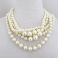 J. Crew Jewelry | J Crew Twisted Hammock Pearl Necklace | Color: Gold/White | Size: Os