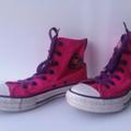 Converse Shoes | Converse All Star High Tops For Kids | Color: Pink/Purple | Size: 1.5bb