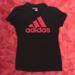 Adidas Tops | Adidas Womens M Track Shirt - Like New | Color: Black/Pink | Size: M