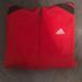 Adidas Tops | Adidas Zip Up Hoodie Used Once | Color: Red/Brown | Size: L