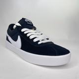 Nike Shoes | Nike Sb Bruin React Black White Suede Skate Shoes Mens 7.5 Womens 9 Cj1661-001 | Color: Black/White | Size: 9