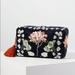 Anthropologie Bags | Iso!! Anthropologie Liza Embroidered Velvet Pouch Washbag | Color: Red | Size: Os
