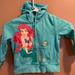 Disney Jackets & Coats | Disney Parks The Little Mermaid Ariel Hoodie Size Xxs | Color: Green/Red | Size: 2tg