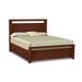 Copeland Furniture Mansfield Solid Wood Low Profile Storage Platform Bed Wood in Brown/Red | 49 H x 75 W x 88 D in | Wayfair 1-MAN-15-33-STOR