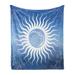 East Urban Home Ambesonne Sun Fleece Throw Microfiber/Fleece/Microfiber/Fleece | 70 H x 50 W in | Wayfair A3EB78C81AE2481BADB9E9C9C084A856