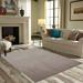 White 156 x 120 x 0.4 in Area Rug - Eider & Ivory™ Broadway Collection Pet Friendly Area Rugs Beige Polyester | 156 H x 120 W x 0.4 D in | Wayfair