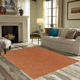 Brown 144 x 108 x 0.4 in Area Rug - Eider & Ivory™ kids Favourite Area Rugs Rust Polyester | 144 H x 108 W x 0.4 D in | Wayfair