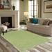 Green 72 x 72 x 0.4 in Area Rug - Eider & Ivory™ kids Favourite Area Rugs Lime Polyester | 72 H x 72 W x 0.4 D in | Wayfair