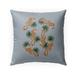 TIGER PALM LIGHT BLUE Indoor|Outdoor Pillow By Kavka Designs