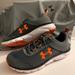 Under Armour Shoes | New Under Armour Assert Shoes Boys 6y | Color: Gray/Orange | Size: 6b