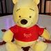 Disney Toys | Disney Pooh Plush Doll By Kids Preferred | Color: Red | Size: Osbb