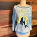 Disney Sweaters | Disney // The Little Mermaid // Sweater | Color: Blue/Yellow | Size: L