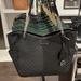 Michael Kors Bags | Michael Kors Jet Set Travel Large X Chain Shoulder Tote | Color: Black/Silver | Size: Large