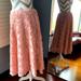 Anthropologie Skirts | Anthropologie Skirt | Color: Pink/White | Size: M