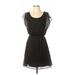 The Limited Casual Dress - Mini: Black Print Dresses - Women's Size X-Small