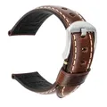 Bracelet de montre en cuir véritable rétro pour hommes et femmes bracelet de montre en cuir de