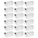 Sterilite 18 Qt Clear Plastic Stackable Storage Bin w/ White Latch Lid, 18 Pack - 1.7