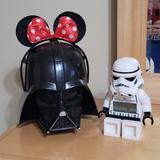 Disney Other | Disney Darth Vader Bucket And Lego Storm Trooper Digital Clock | Color: Black | Size: Osbb