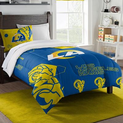 Blue Club Real Madrid Soccer Softy Comforter Set with Sherpa 