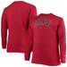 Men's Champion Cardinal Arkansas Razorbacks Big & Tall 2-Hit Long Sleeve T-Shirt