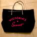 Victoria's Secret Bags | Black Victoria’s Secret Tote Bag | Color: Black/Pink | Size: Os