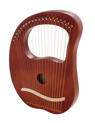 Thomann LH19B Lyre Harp 19 Strings BR