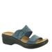 Clarks Merliah Charm - Womens 8 Blue Sandal W