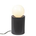 Justice Design Group Portable 11 Inch Table Lamp - CER-2460-GRY