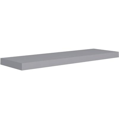 Schweberegal Grau 80x23,5x3,8 cm mdf Vidaxl