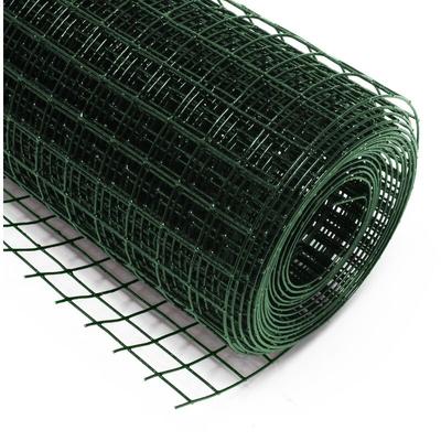 Wiltec - Maschendrahtzaun Grün 1x5 m 50 cm Höhe 1,42 mm Stärke 25x25 mm Maschengröße, Volierendraht Image