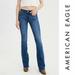 American Eagle Outfitters Jeans | Aeo Y2k Flare Jeans | Color: Blue/Gold | Size: 4