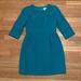 J. Crew Dresses | J. Crew Petite 2 Emerald Green Minidress | Color: Green | Size: 2p