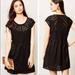 Anthropologie Dresses | Anthropologie Vanessa Virginia Black Eyelet Dress | Color: Black | Size: M