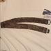 Urban Outfitters Accessories | Brand New Urban Outfitters Beaded Belt | Color: Brown | Size: M/L