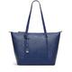 RADLEY London Angel Street Medium Zip-Top Tote Bag for Women, Made from Blue Textured Leather, Tote Bag with Two Slim Shoulder Straps & Slip Pockets, Women's Handbag with Leather Feet on the Base