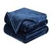 Everly Quinn Fleece Throw Microfiber/Fleece/Microfiber/Fleece in Blue | 50 W in | Wayfair 85D23D43E55B4C7396527D670EA128B5