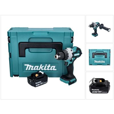 Makita DHP 486 F1J Akku Schlagbohrschrauber 18 V 130 Nm Brushless + 1x Akku 3,0 Ah + Makpac - ohne Image