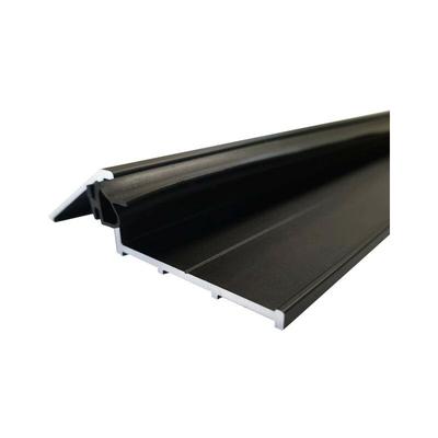 Türschwelle 93 cm mit Dichtung - schwarz eloxiert Image