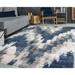 Black 35 x 2 in Area Rug - Union Rustic Asay Abstract Shag Blue Indoor Area Rug | 35 W x 2 D in | Wayfair 1508C995837A446E8227473FA5687E80