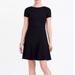 J. Crew Dresses | Nwt J Crew Dress Short Sleeve Boat Neck Lbd Little Black Dress, Size 2 | Color: Black | Size: 2
