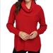 Michael Kors Sweaters | Michael Kors Cowl Neck Red Long Sleeve Sweater S | Color: Red | Size: S