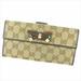 Gucci Bags | Gucci Wallet Purse G Logos Brown Beige Woman Unisex Authentic Used T6481 | Color: Brown/Cream | Size: Width: About 19 Cm