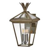 Hinkley Lighting Palma 21 Inch Tall 3 Light Outdoor Wall Light - 26095BU