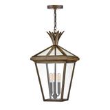 Hinkley Lighting Palma 21 Inch Tall 3 Light Outdoor Hanging Lantern - 26092BU