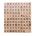 Lettres de l'Alphabet Anglais en Bois Embellissements Numpopularité pour l'Artisanat Puzzle
