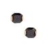 Kate Spade Jewelry | Kate Spade ‘That Sparkle’ Princess Cut Studs In Jet | Color: Black/Gold | Size: Os