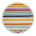 Blue 39 x 0.33 in Area Rug - Wade Logan® Striped Gray/Indoor/Outdoor Area Rug Polypropylene | 39 W x 0.33 D in | Wayfair