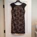 Jessica Simpson Dresses | Jessica Simpson Short Lace Dress | Color: Black/Cream | Size: 4